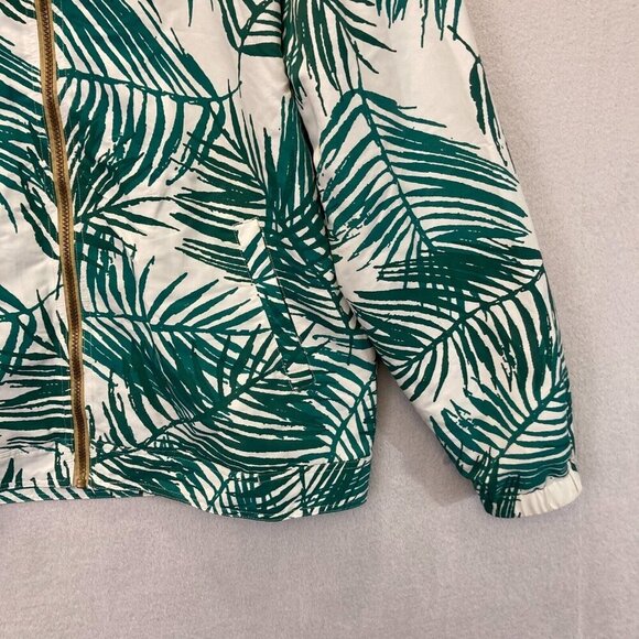 Original Weatherproof Vintage Windbreaker Jacket Men's Large Nylon Tropical Palm - Picture 6 of 16